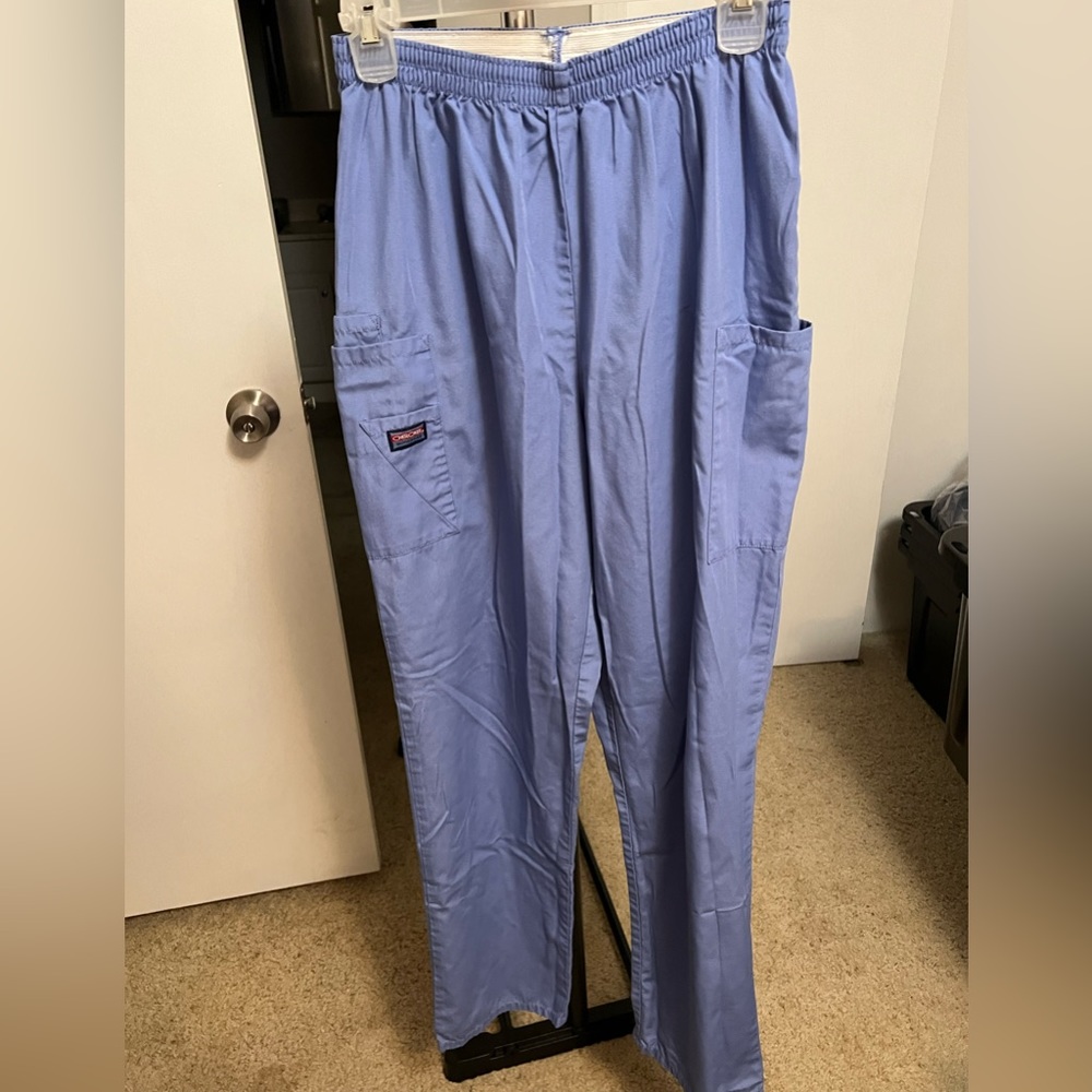 Cherokee ciel blue scrub pants